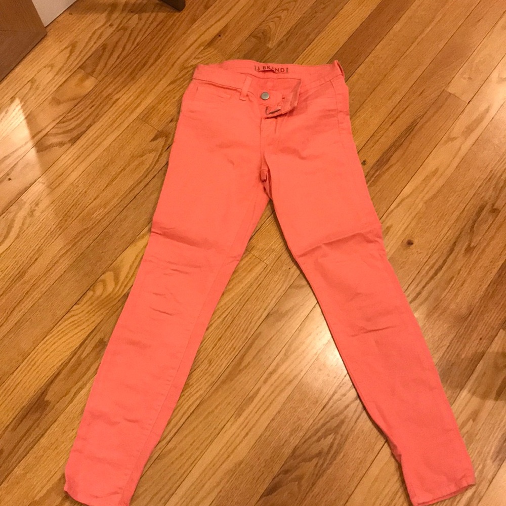 J brand coral jeans